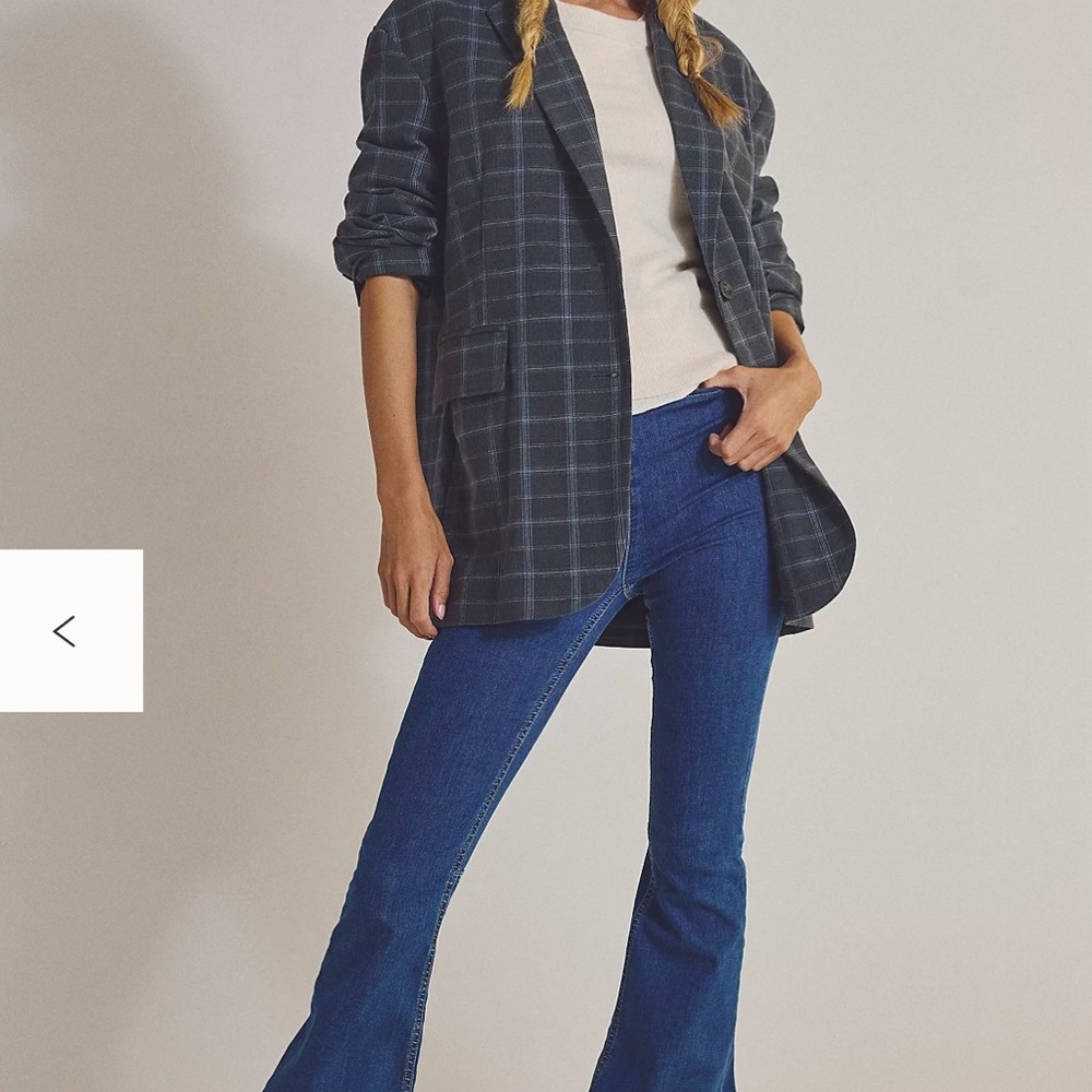 FP we the free penny pull on flare jeans